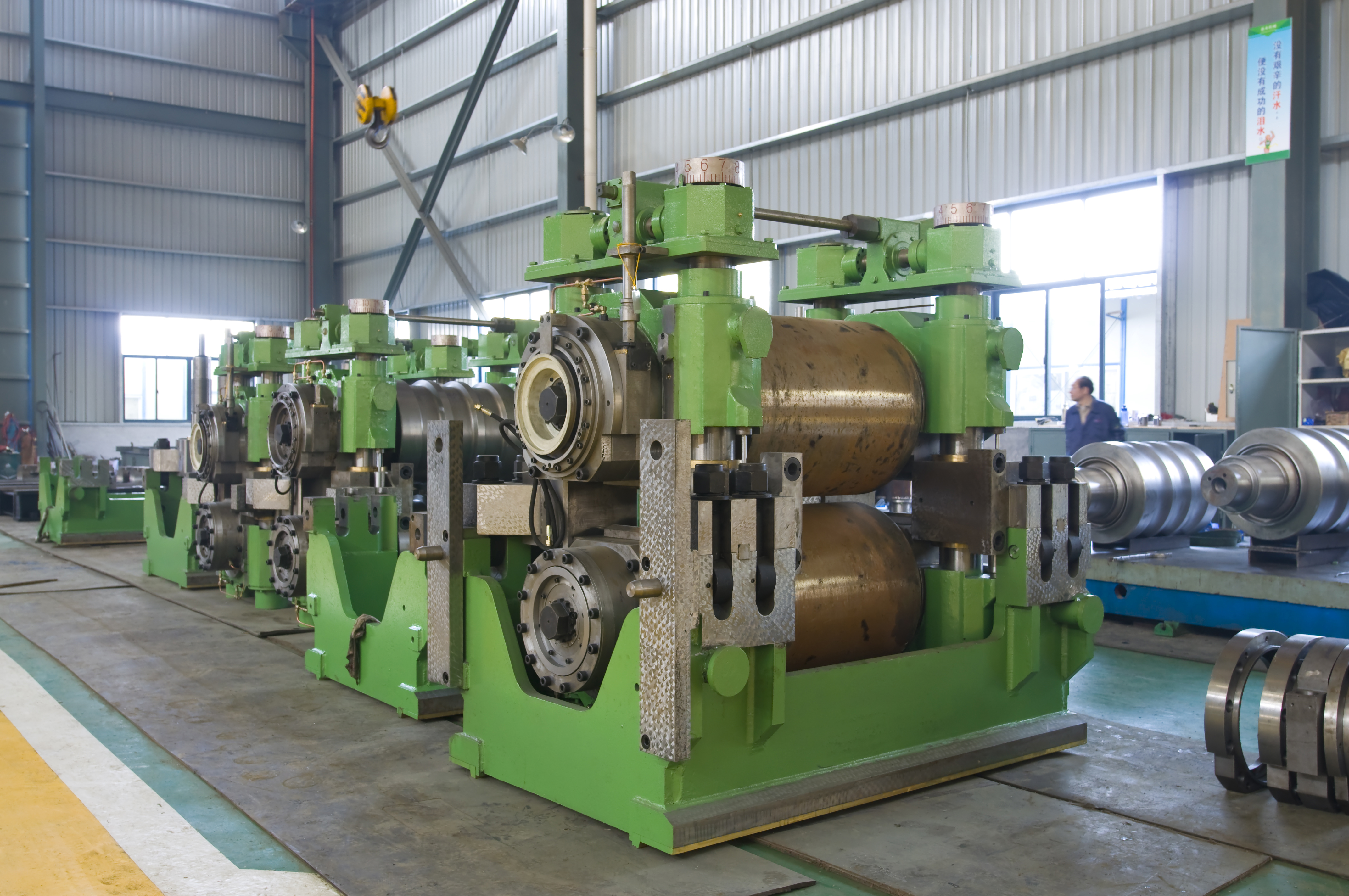 Hot rolling mill production line
